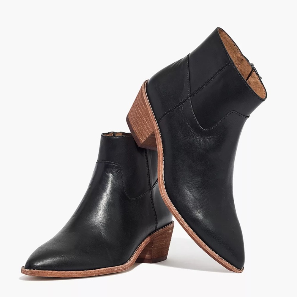 Madewell Charley Boot in Leather